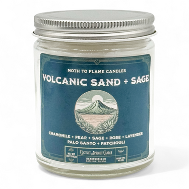 Volcanic Sand + Sage - 7 oz candle